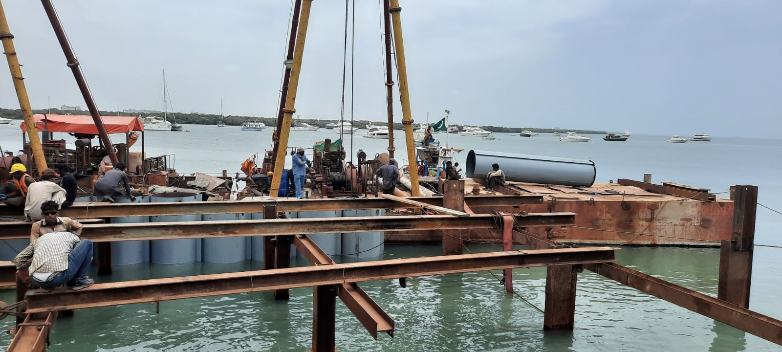 Marina Club Construction